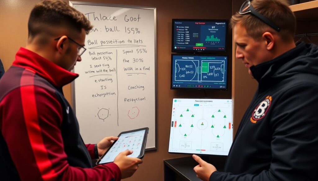 Как тренеры используют статистику владения во время игры - иллюстрация