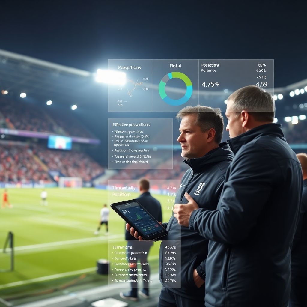 Статистика владения в футболе: как тренеры используют данные во время игры