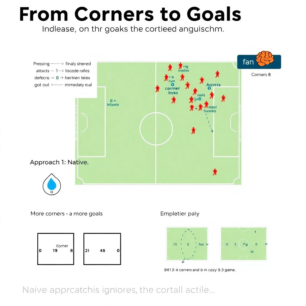 Статистика угловых и как считать их влияние на счет в футболе