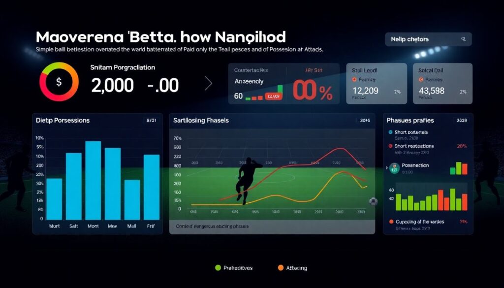 Как владение мячом связано с количеством опасных атак - иллюстрация