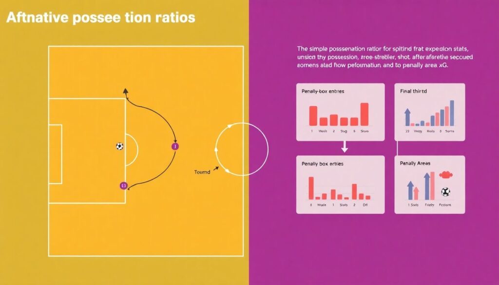 Как владение мячом связано с количеством опасных атак - иллюстрация