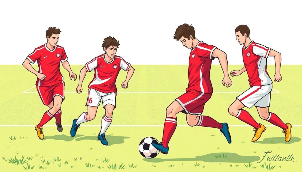 Психология игры: владение мячом и принятие решений - иллюстрация