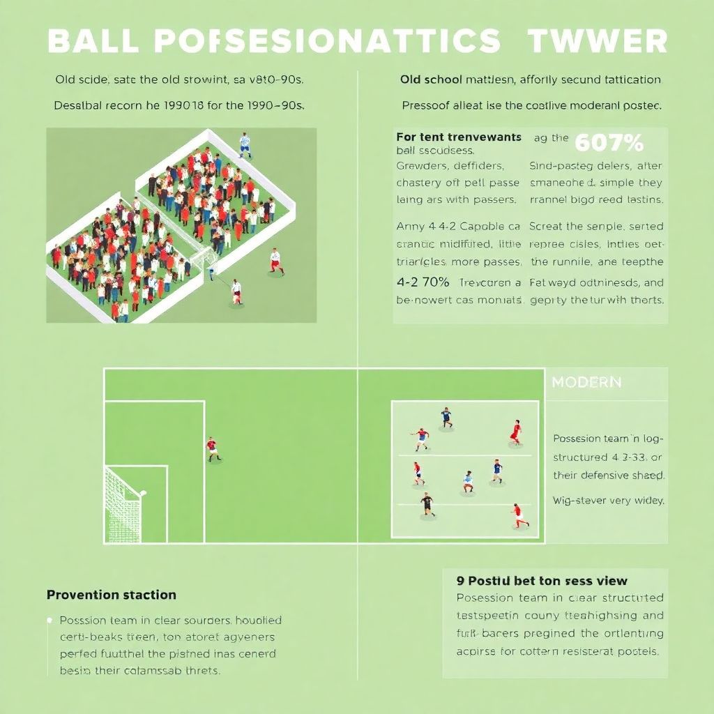История рекордов владения мячом в лиге и как менялся контроль игры
