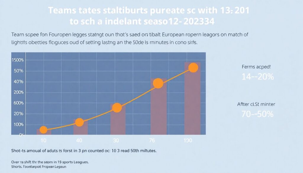 Удары по воротам в зависимости от фаз игры - иллюстрация