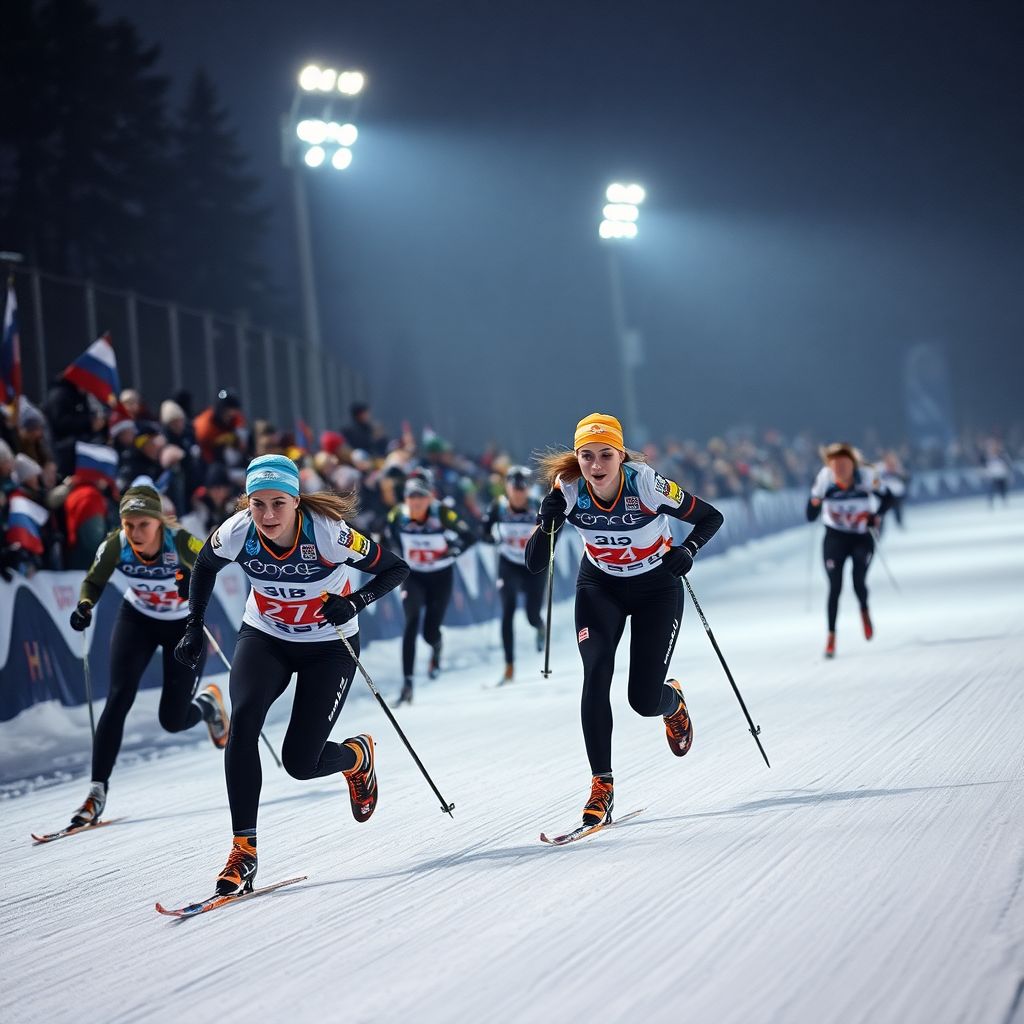 Лыжные гонки: победа Елизаветы Пантриной в спринте Кубка России в Кирово-Чепецке