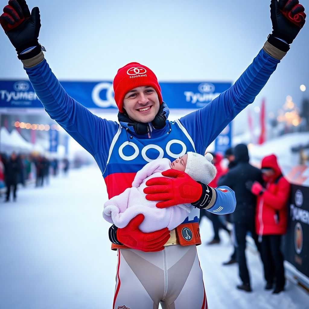 Александр Корнев стал чемпионом России в суперспринте 7,5 км в Тюмени