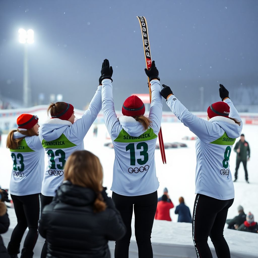 Женская эстафета ЧР по биатлону: Свердловская область пережила провал Резцовой