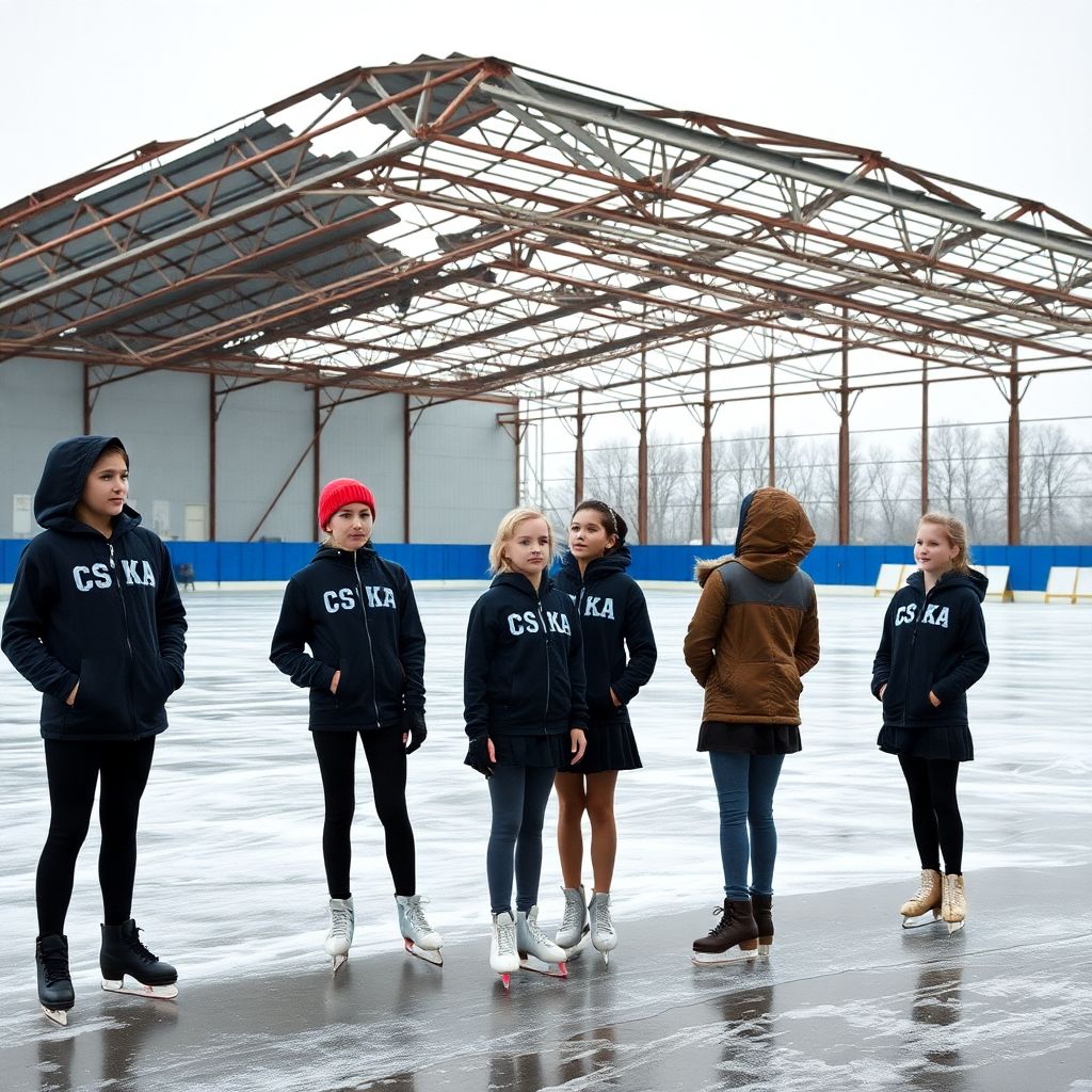 Как фигуристки ЦСКА переживают обрушение крыши катка перед финалом Гран-при